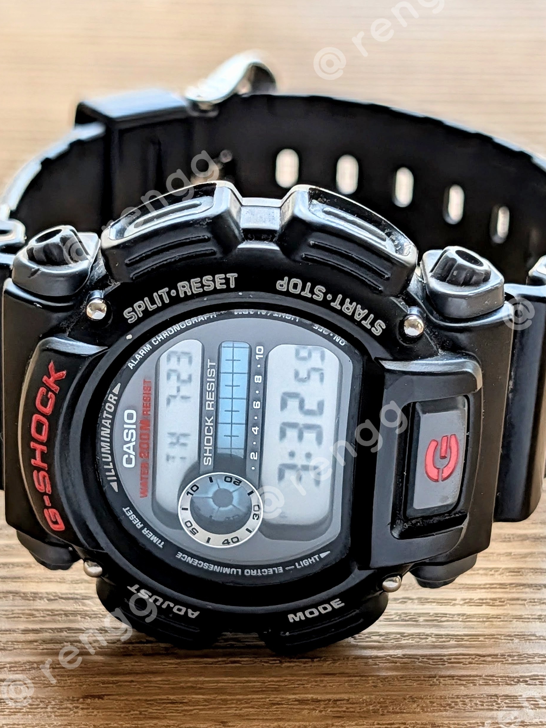 Casio GShock Black Digital Sport Watch Casio GShock Black Digital Sport Watch